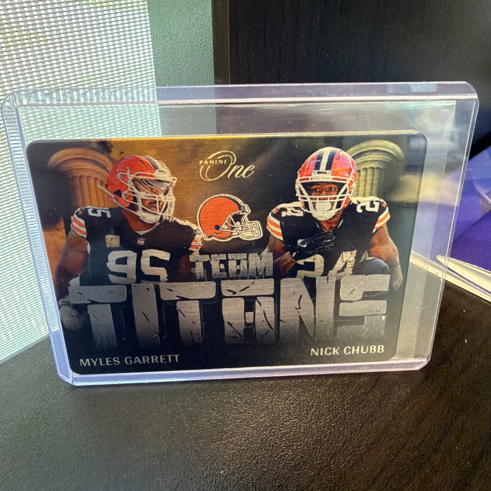 2024 Panini One Myles Garrett Nick Chubb Team Titans Case Hit🔥🔥SSP