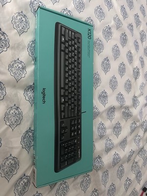 Logitech K120 USB Keyboard for PC - Black