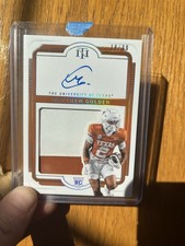 Matthew Golden 2025 Panini National Treasures Collegiate RC Patch Auto /39