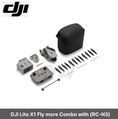 Original DJI Lito X1 Fly More Combo (3 x Battery + RC-N3) New