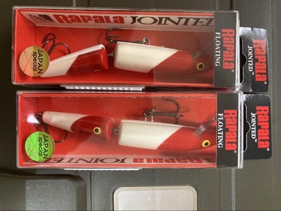 Rapala J11 Japan Special Red Head Chaser RHC Set of 2 Fishing Lures JAPAN NEW
