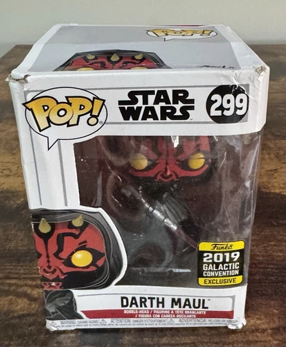 Funko Pop Star Wars Darth Maul #299 2019 Galactic Exclusive