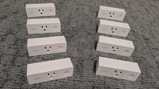 Eight (8) Belkin Wemo F7C063 Smart Plugs