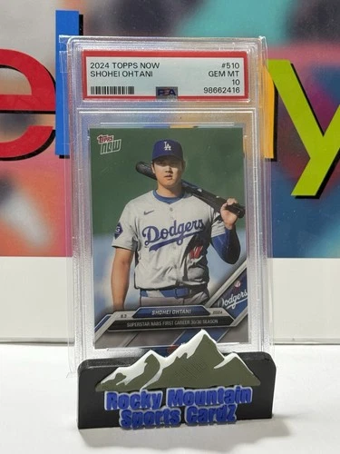 2024 TOPPS NOW #510 SHOHEI OHTANI PSA 10