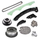 Timing Chain Kit Camshaft Adjuster Sprocket For Mitsubishi Outlander FWD L4 2.4L