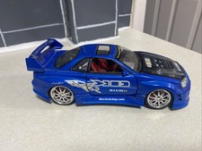 Kentoys Nissan Skyline 1:24 Nismo Blitz Race Car Extreme Tuner in Blue