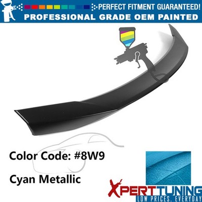 Fits 20-26 Corolla Sedan 4Dr IK Trunk Spoiler Painted #8W9 Cyan Metallic - ABS