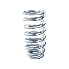 QA1 8MB600 Spring Cr-Si 3.5" Id 8-600 Lbs Chrome Plated 1st Coil Tapered