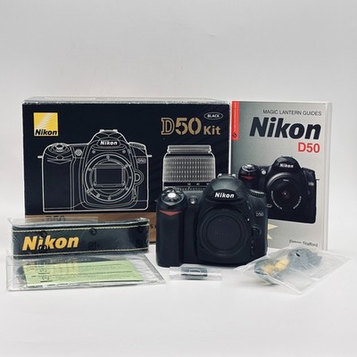 Nikon D50 Digital Spiegelreflexkamera Gehäuse Body digitale Kamera Defekt #78B1