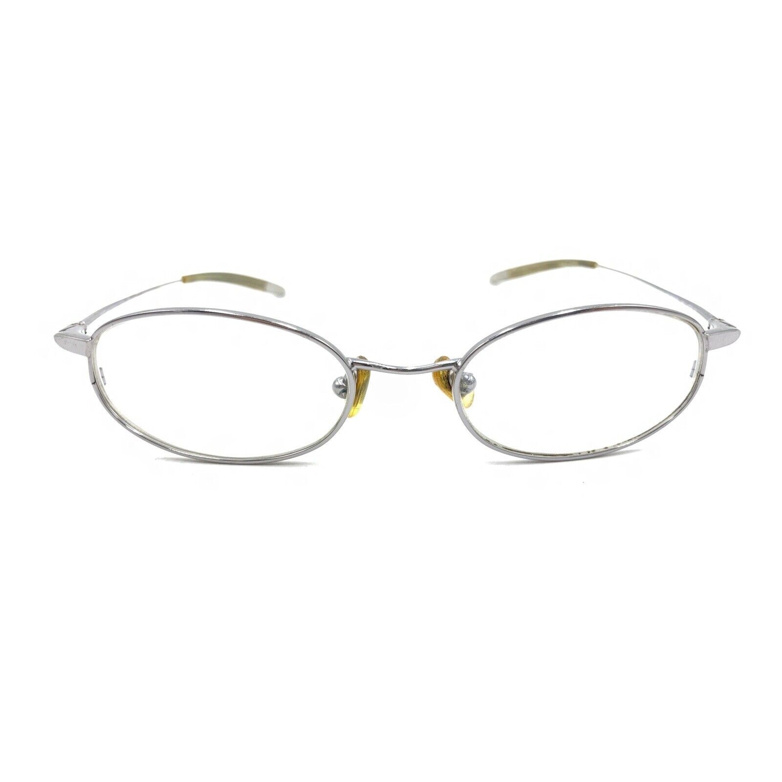 Nike Flexon 9061MGB 045 Silver Metal Oval Eyeglasses Frames 48-18 140 Men Women thumbnail 6