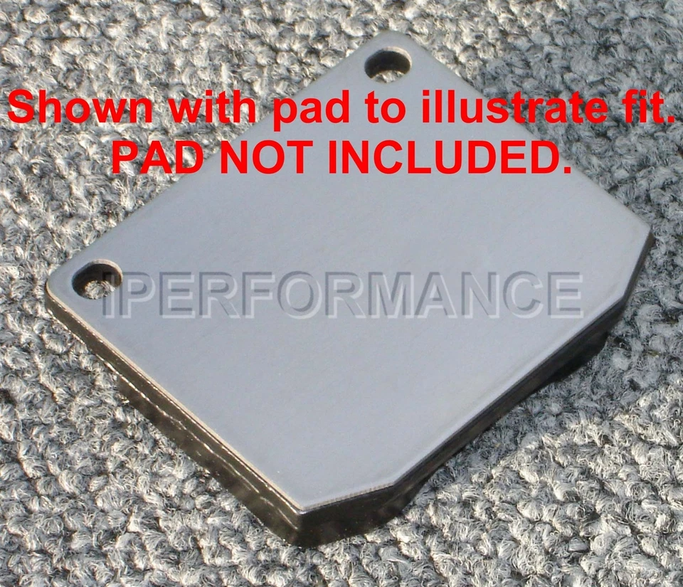 Pastilha de freio de titânio calço protetor térmico conjunto para Marcos GT, 1970-1972, dianteiro - Imagem 2 de 3