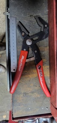 Snap On/BLUE POINT T-rex Automatic Adjusting Pliers Hydraulic Fitting Water Pump