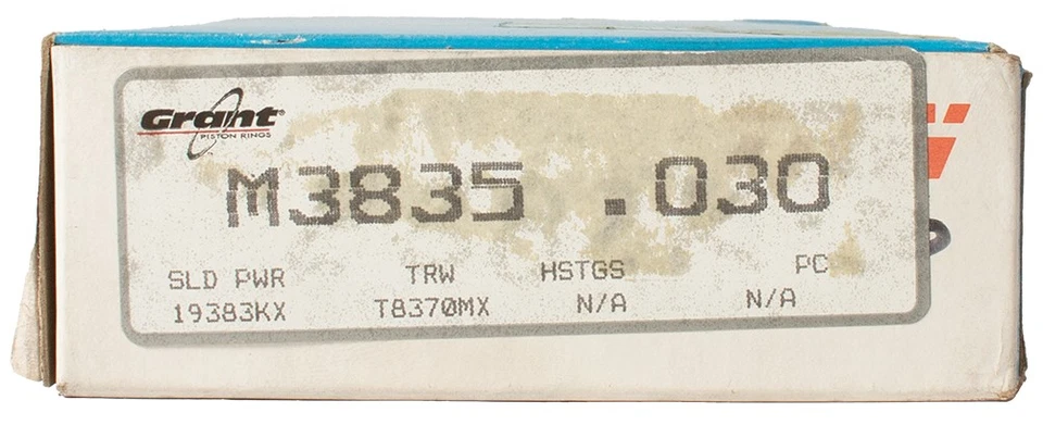 TRW/Grant Engine Piston Rings 1981 Chevrolet Citation Buick Skylark Part T8370MX Foto 2 de 4