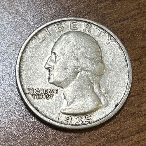 1935-D Washington Silver Quarter Fine