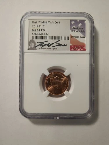 2017-P Lincoln Shield Cent — photo from another recent sale