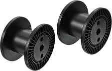 PATIKIL 6.3 Inch Floss Bobbins, 2 Pack Plastic Empty Thread Spools 