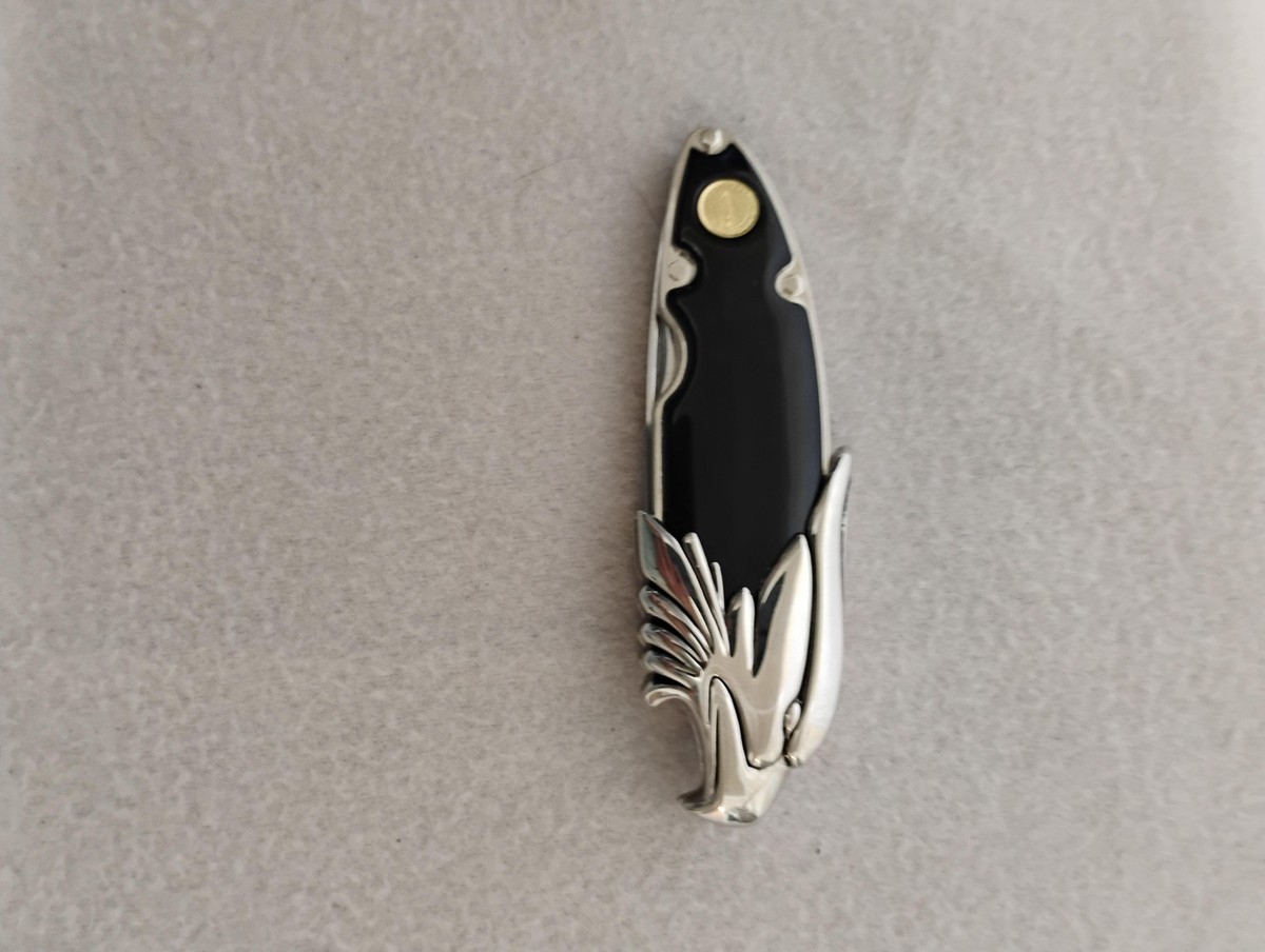 Franklin Mint Harley-Davidson Heritage Softail Eagle Pocket Knife