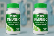 2 Allnue IMMUNE C booster w/ vitamin C vitaminas ayuda sistema immune HEALTH