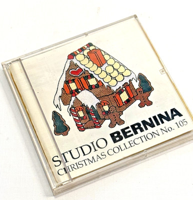 Bernette Embroidery Card No. 105 Christmas Collection ~ Bernina Brother Babylock