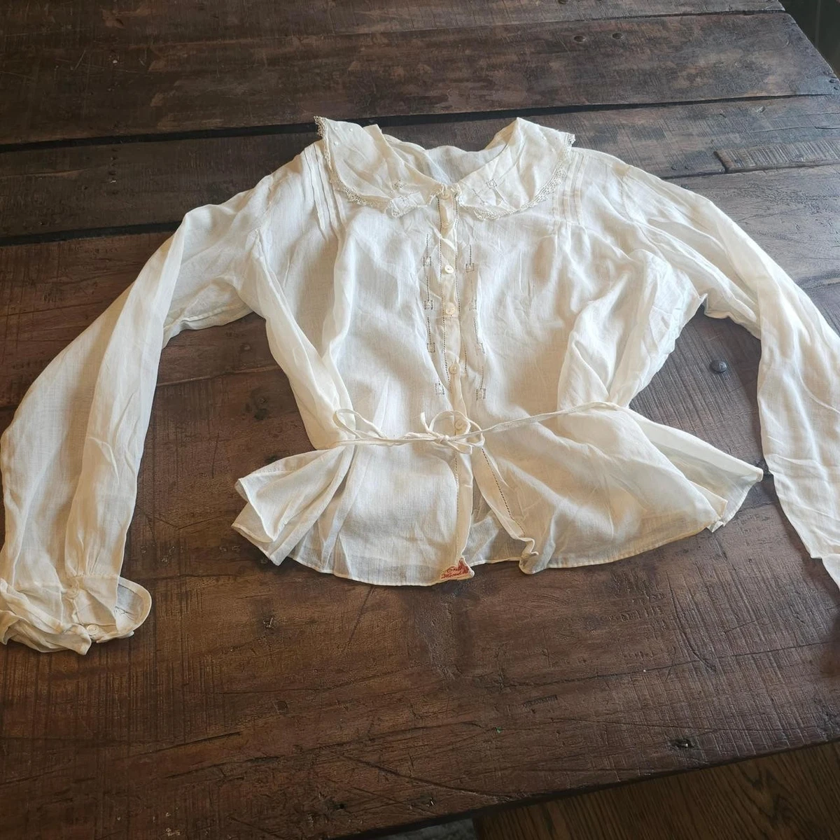 Lace Vintage Tops for Women for sale | eBay