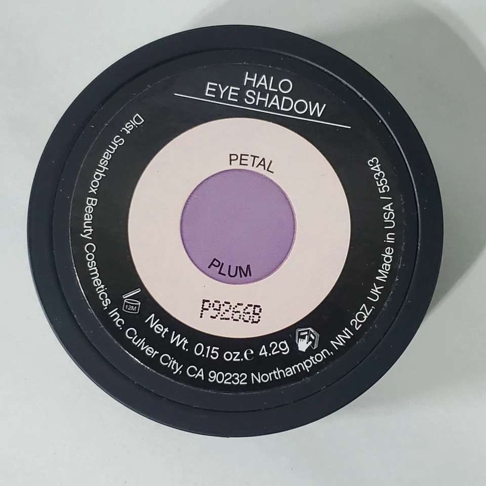 Smashbox Halo Eye Shadow Duo Petal Plum .15oz Loose Powder SEALED - Image 3 of 3