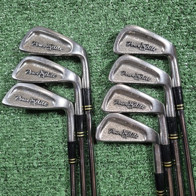 #ad Vintage 1970#x27;s Power Bilt Citation Iron Set 4 9 PW Steel Shaft B Flex RH $110.00
