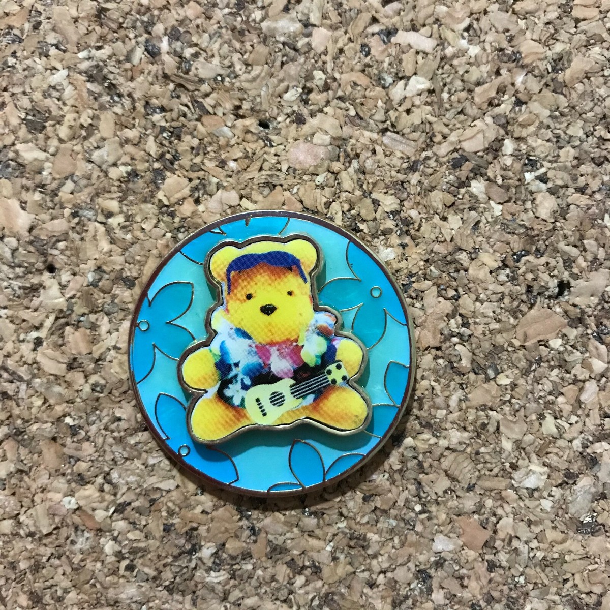 Pin 4995 Tokyo Disneyland Pooh Blue Flower Aloha Pooh | eBay