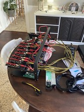Mining Rig Kit Open Air Case 13 SLOT , PSU, CPU, SSD, Win 10 NO GPUs