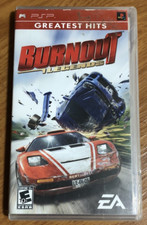 Burnout Legends PSP Greatest Hits Complete In Box Tested/Working Good Shape