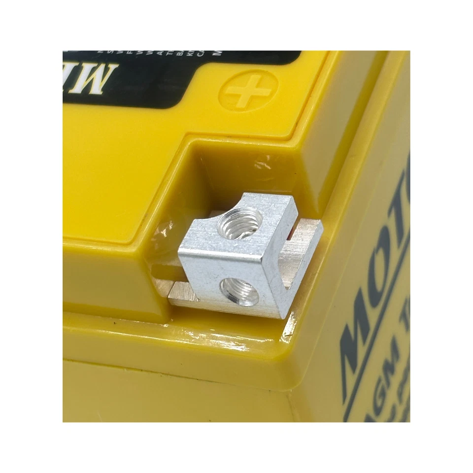 MotoBatt MB16A 12V bateria de motocicleta Honda VT750C VT700C Shadow 200CCA AGM - Imagem 2 de 3