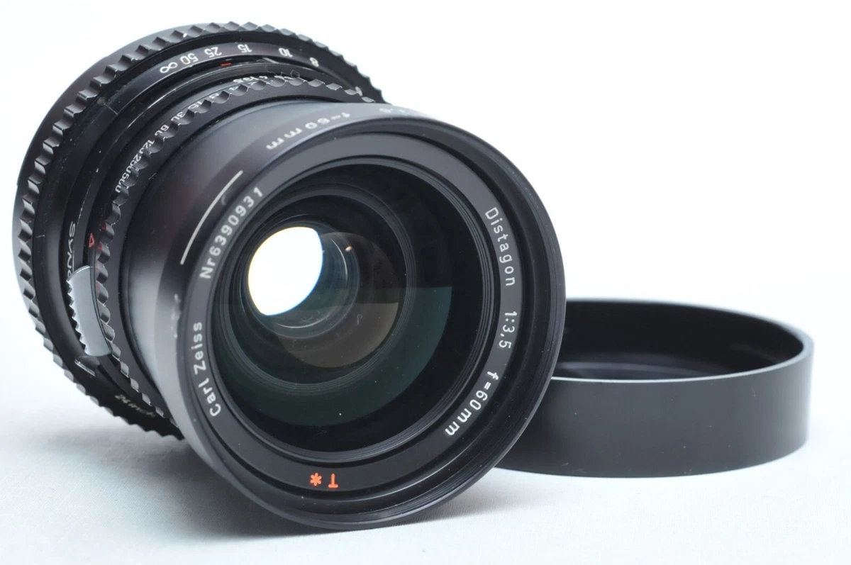 ☆美品 Hasselblad Distagon C 60mm f3.5 T* Hasselblad Distagon CF 60mm F3.5 T* Lens, Very Sharp, Caps, Pouch