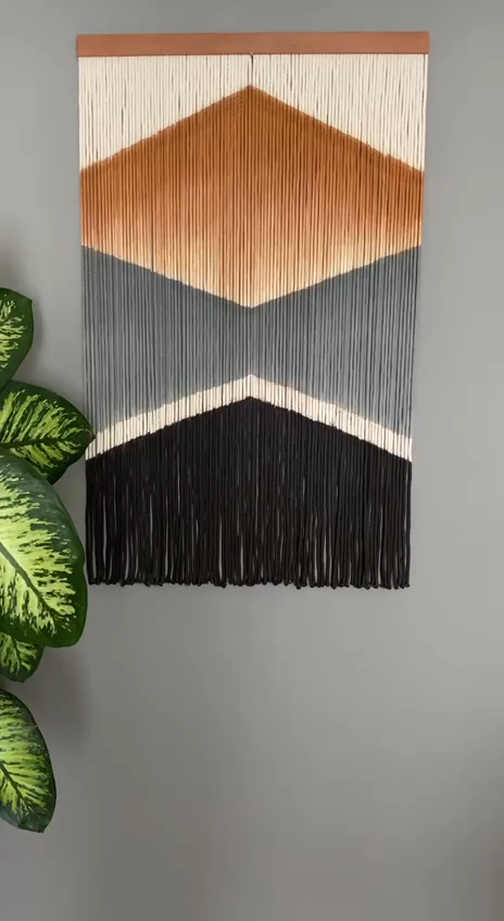Macrame tapestry ♡BIGsize サンセット オーダー注文にて 【公式通販】