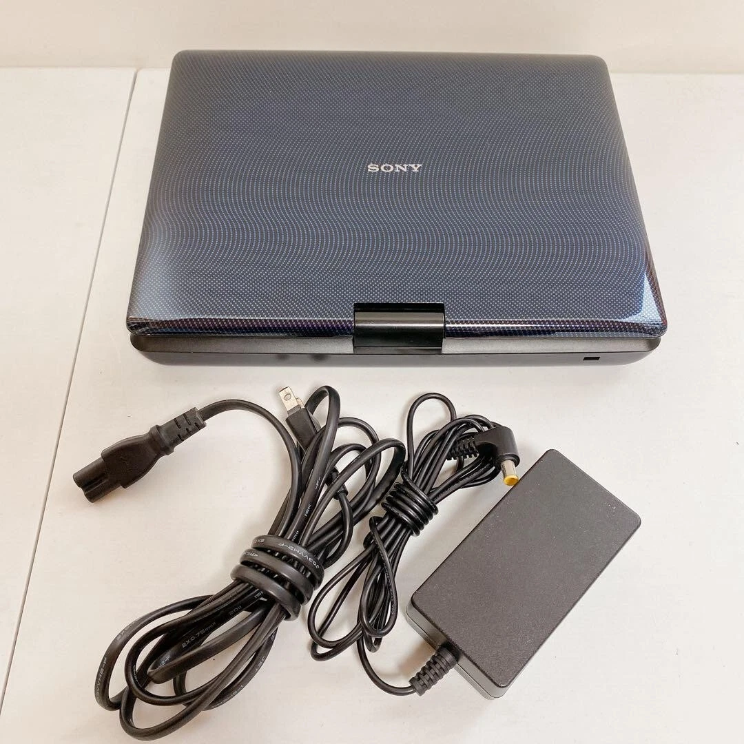 Sony Bdp-Sx1 10.1 Dvd Blu-Ray Disc Portable Player Blue Full Hd With Box