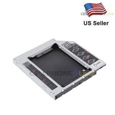 SATA 2nd HDD Hard Drive Caddy Adapter For 12.7mm Universal CD / DVD-ROM - NEW