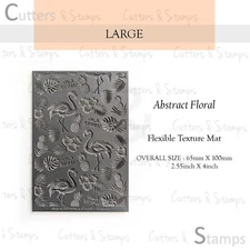 SUMMER Texture Mat for Polymer clay | Flexible Texture Stamp |