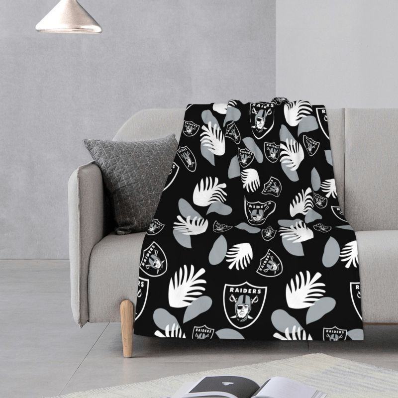 las vegas Raiders Fans Flannel Blanket Sofa Blanket Soft Bed Blanket