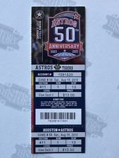 2015 Detroit Tigers at Houston Astros Ticket 8/15/15