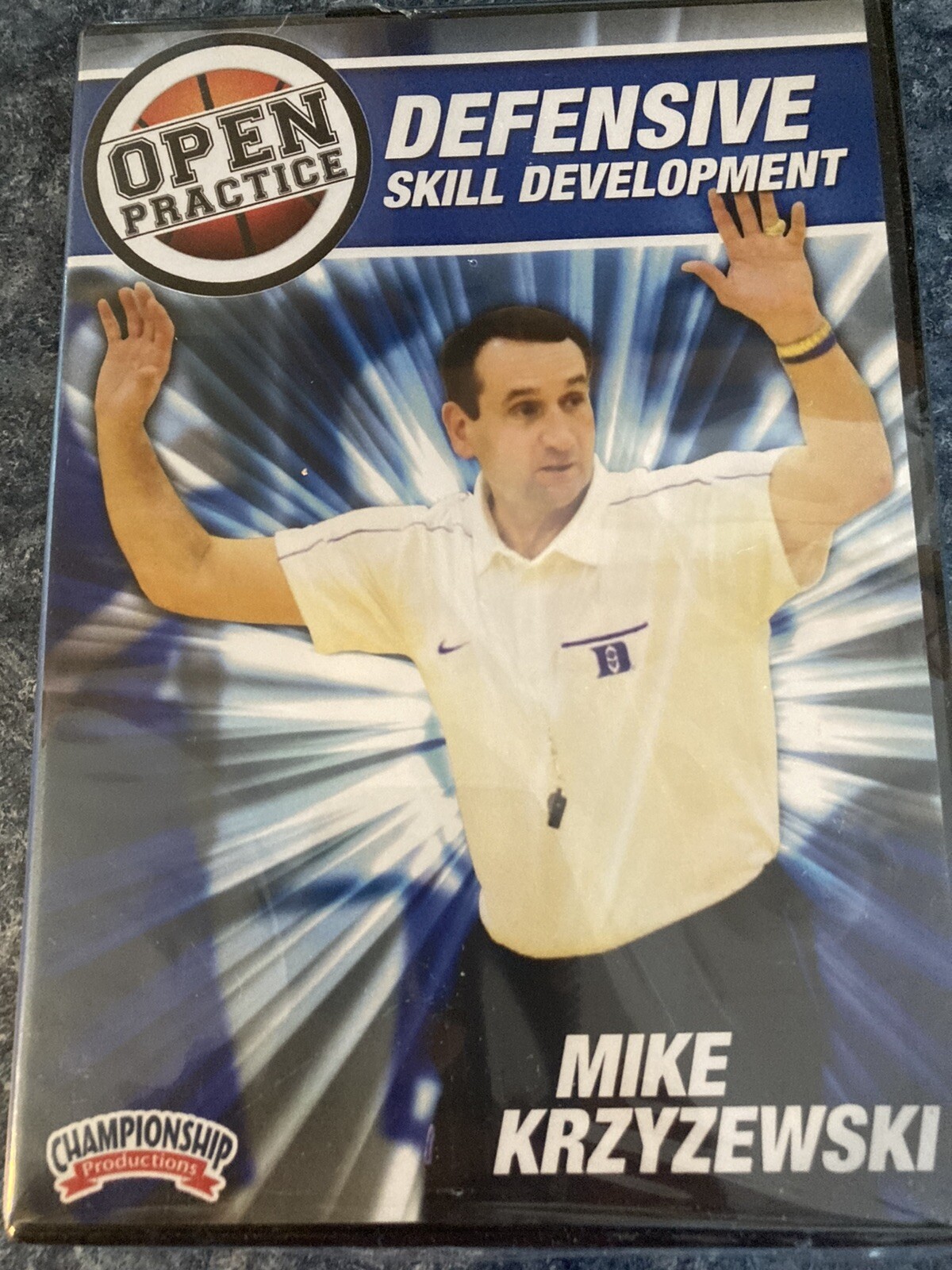 7 Mike Krzyzewski basketball training DVD eBay