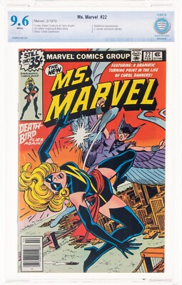 Ms. Marvel #22 CBCS 9.6 (Feb 1979, Marvel Cockrum & Austin Cover, Deathbird cgc