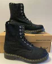 black glitter pascal dr martens