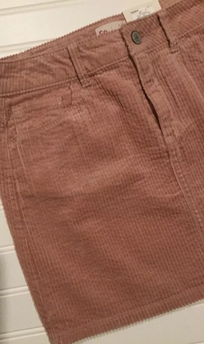 SO Girls Cordoroy Skirt (Pink/ Blush) Size 14 NWT SALE - Picture 3 of 8