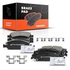 A-Premium Ceramic Brake Pads Front & Rear for Cadillac Escalade Chevrolet Tahoe