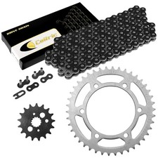 Black Drive Chain And Sprocket Kit for Kawasaki Vulcan 800 VN800 1996-2005