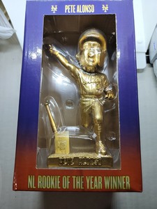 Pete Alonso - Gold Rookie of the Year Limited Edition Bobblehead - Mets