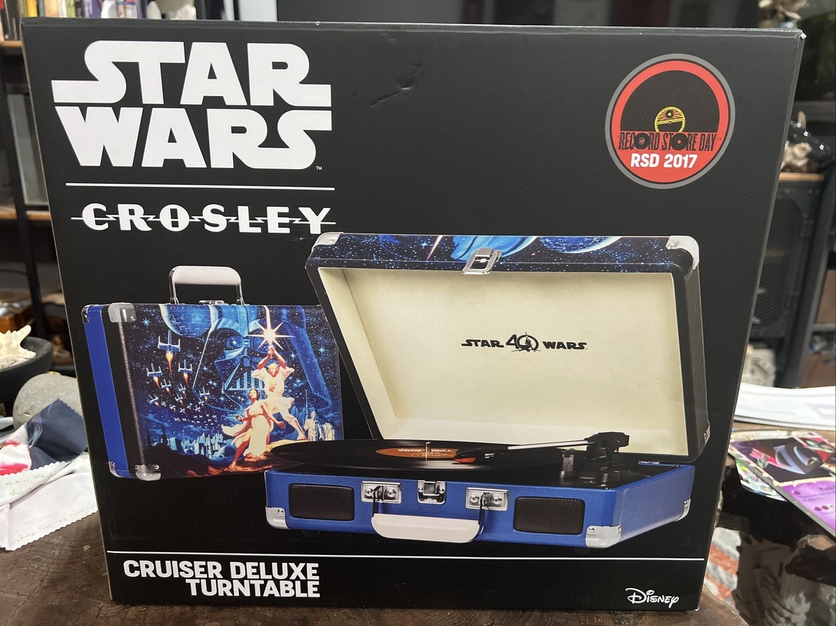 Limited Edition Star Wars Turntable Record Player W Limited Edition Star Wars Turntable Record Player W