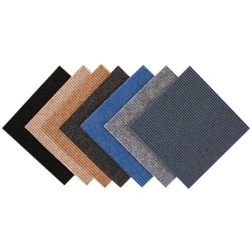 Carreaux de tapis berbères FlooringInc, 12"x12", pack de 4 tailles - Photo 1 sur 21