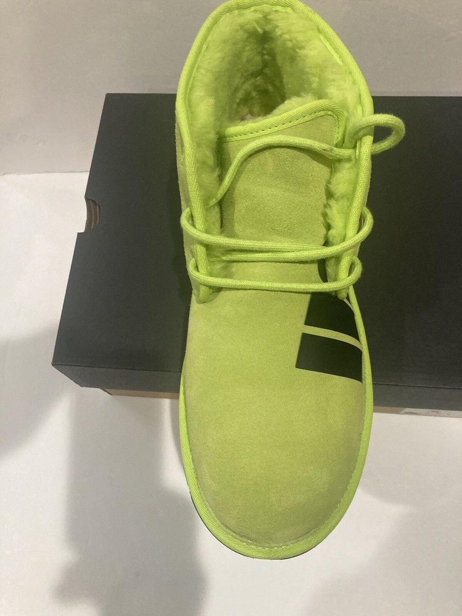 Like New Ugg Men’s Green Neumel Chopd Sz 13. Worn Once UGG NEUMEL CHOPD MEN BOOTS GEEN SUEDE LEATHER Size 11,12,13  main image 4