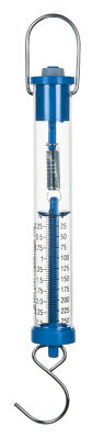 Newton Force Meter Spring Scale - Max Capacity 2.5N, 250gm, Dual Scale Labeled