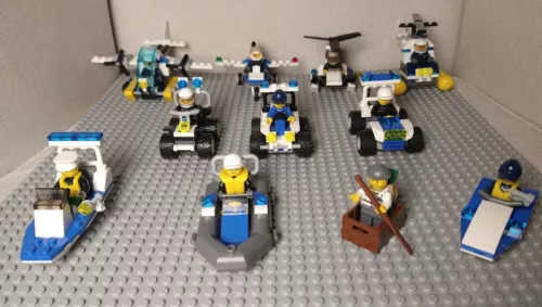 Lego City Police 4991 30018 30346 30311 30011 30227 30002 30013 5625 30228 