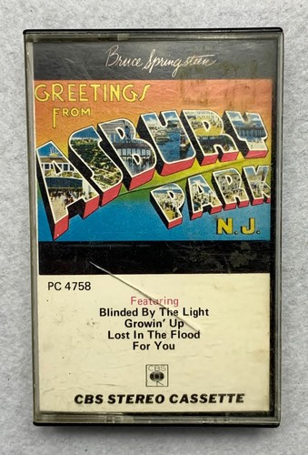 Bruce Springsteen – Greetings From Asbury Park, N.J., AUS Cassette - 第 1/4 張圖片